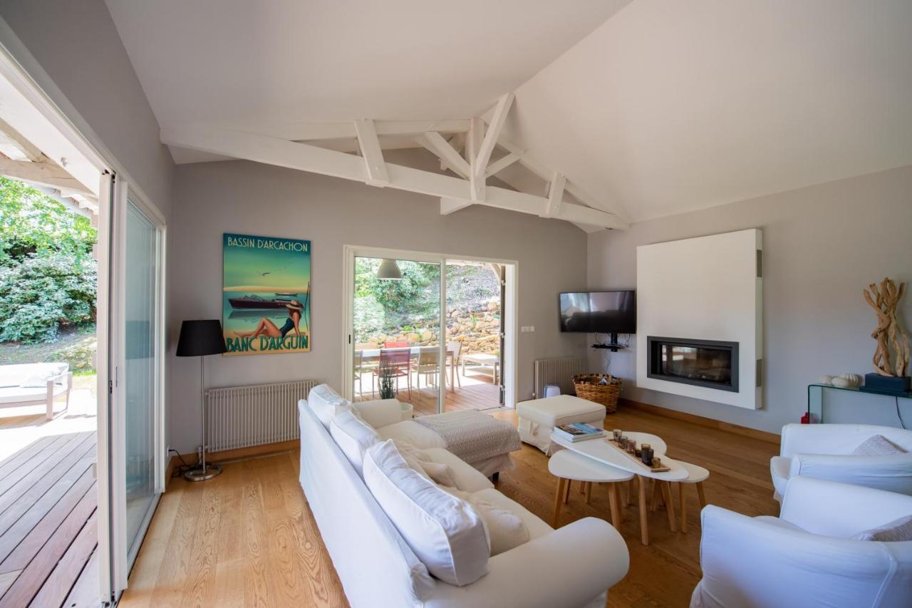 Villa Spacieuse A Arcachon, Proche Plages, Jardin Esterno foto